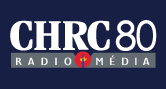 Histoire de la radio présente le logo de la station de radio CHRC 80